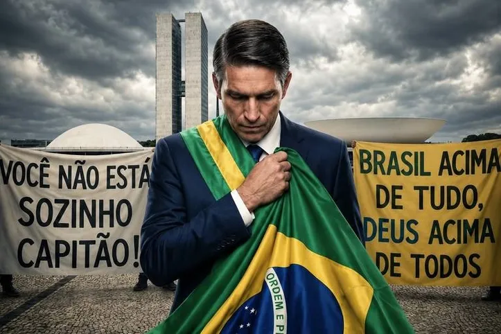 ‘Dark Horse’ é o título da cinebiografia do ex-presidente Jair Bolsonaro
