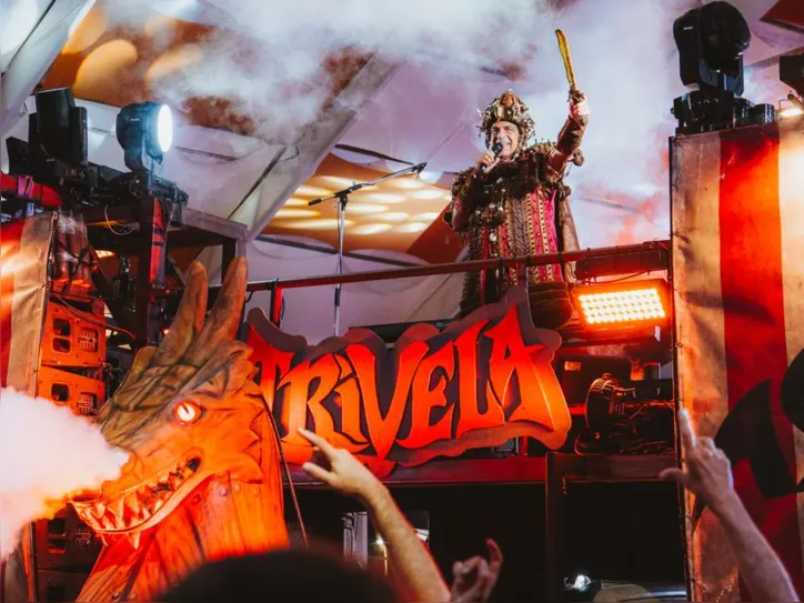 O trio em formato de caravela se tornou a marca da Trivela em suas passagens pelo país.