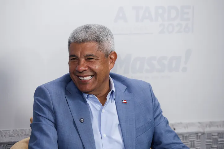 O governador da Bahia, Jerônimo Rodrigues