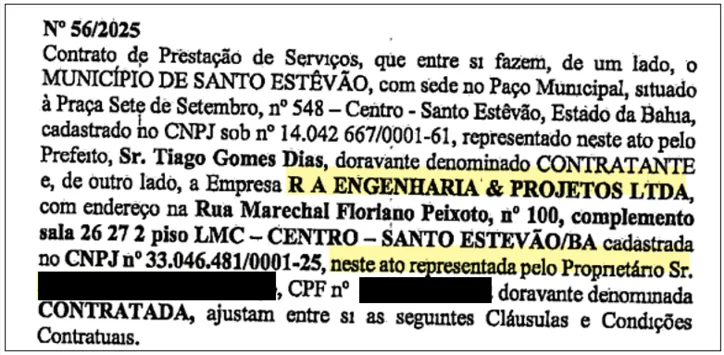 Imagem ilustrativa da imagem Empresário finge ser servidor e decide licitações em Santo Estevão