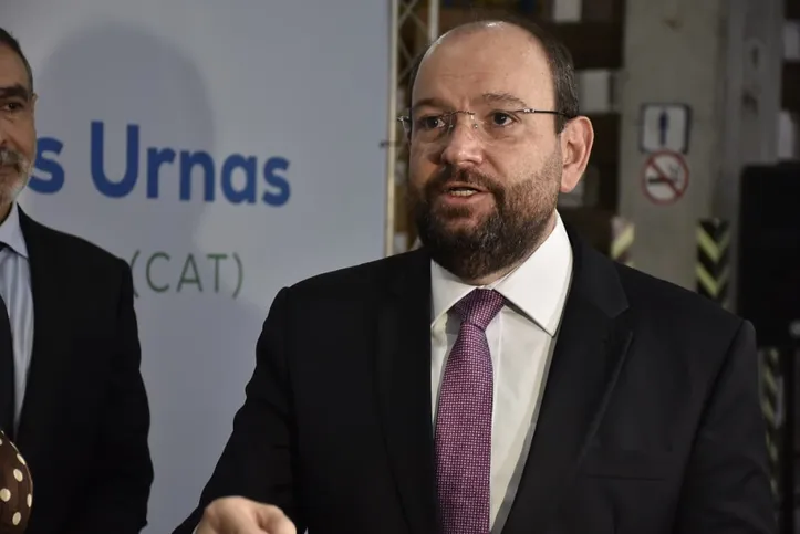 O presidente do TRE-BA, desembargador Maurício Kertzman