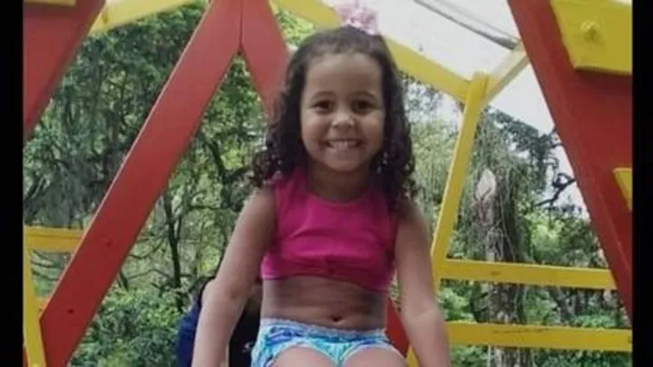 Menina Ana Clara, morta aos 5 anos