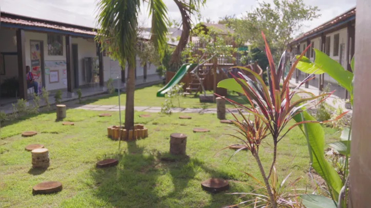 Transformação do terreno escolar busca criar áreas verdes para amenizar as altas temperaturas