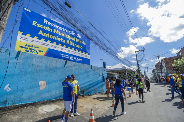 Reconstrução da escola Maria Antonieta Alfarano ampliará vagas e infraestrutura em Cajazeiras