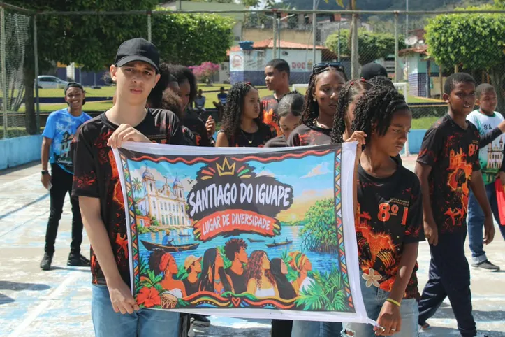 Escola de comunidade quilombola em Cachoeira promove Gincana da Diversidade