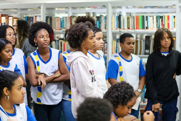 Estudantes participam de dinâmicas sobre cidadania e controle social no TCE/BA