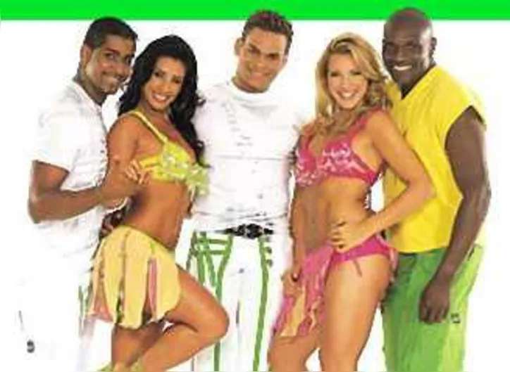 Silmara Miranda enquanto “Loira do Tchan”