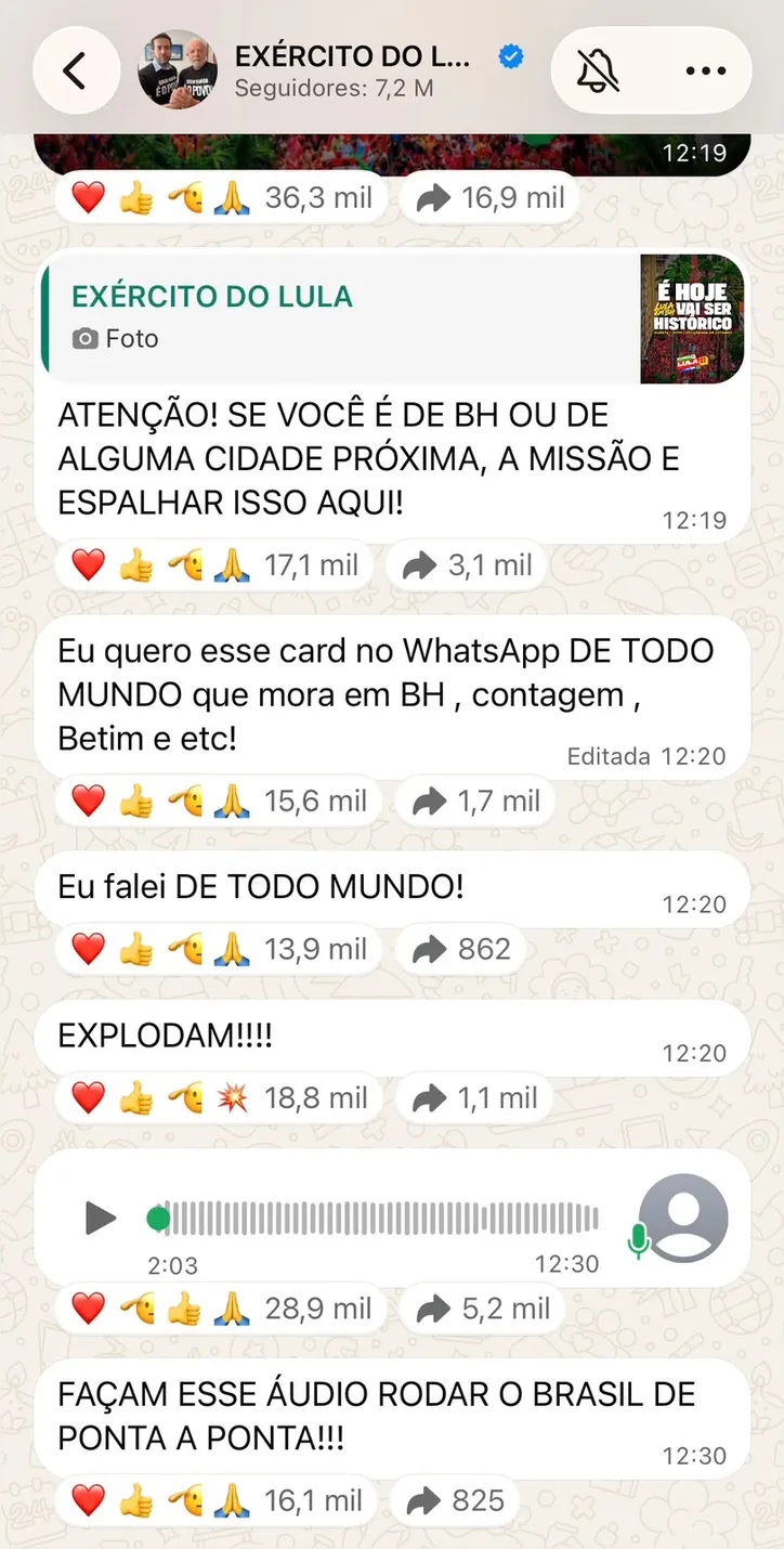 Canal Exército do Lula