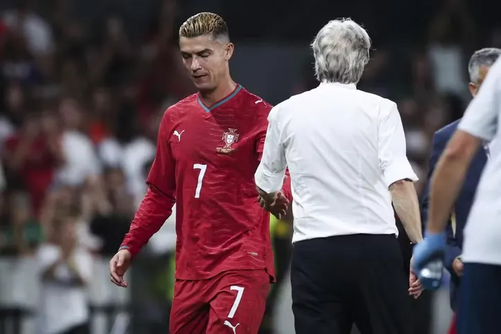 Cristiano Ronaldo e Jorge Jesus
