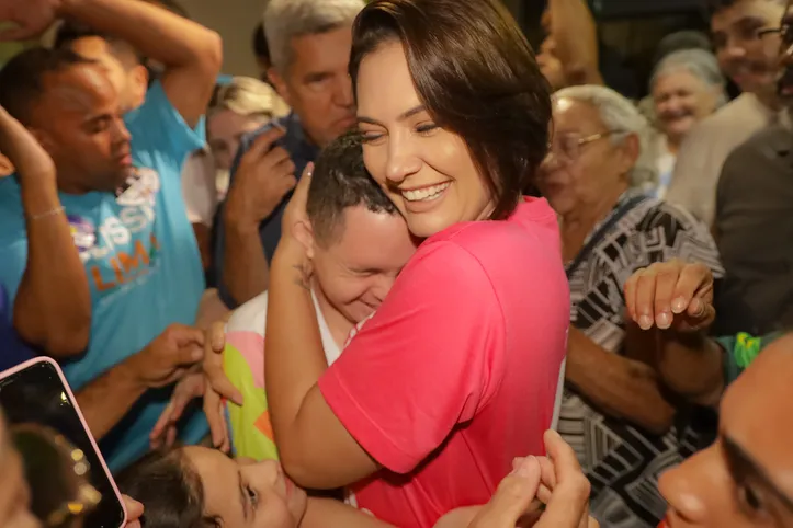 Michelle Bolsonaro foi eleita para o Senado no Distrito Federal