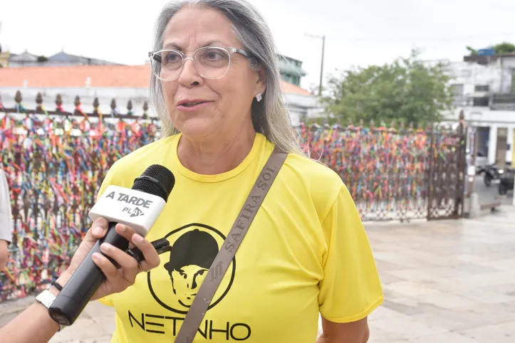 Fã do cantor Netinho, a poeta Vitória Régia