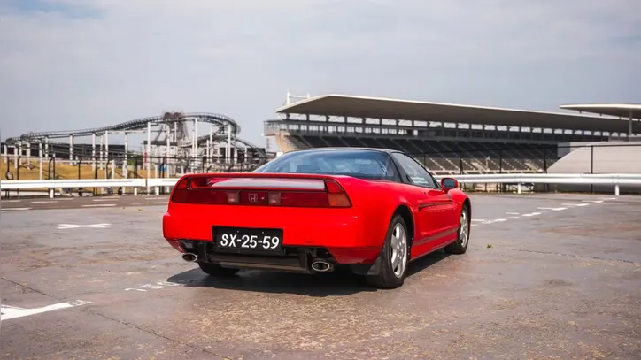Honda NSX foi um dos exemplares disponibilizados pela Honda para uso pessoal de Senna