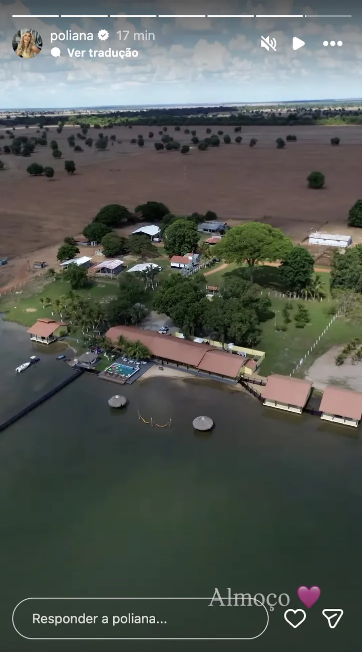 Imagem ilustrativa da imagem Fazenda de Leonardo avaliada em R$ 60 milhões tem lago artificial e pista de pouso