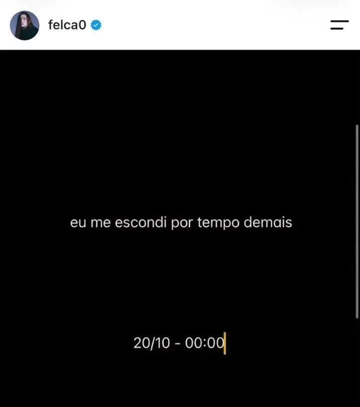 Publicação de Felca