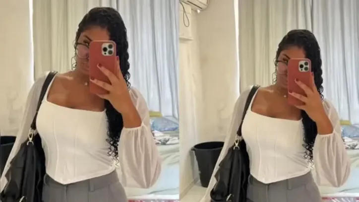 Brenda trafegava na garupa de uma motocicleta