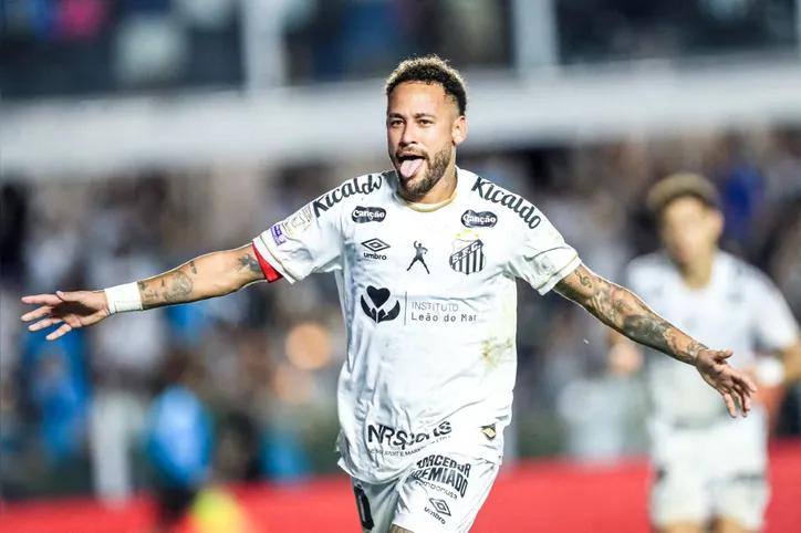 Neymar pelo Santos