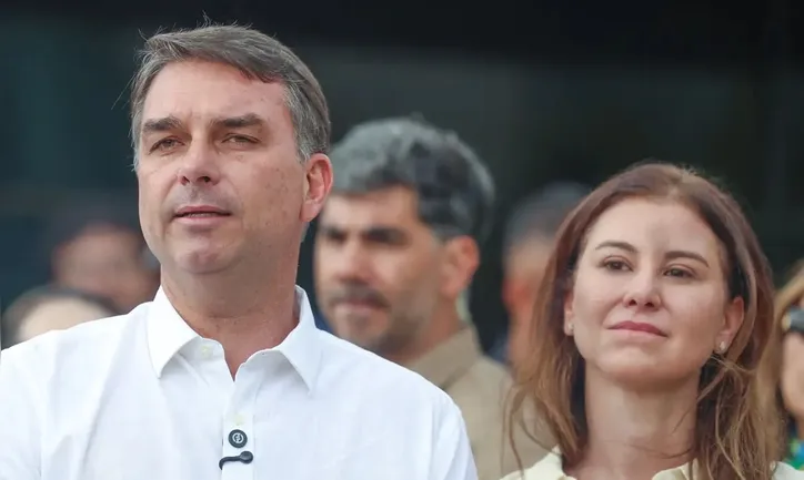 O senador Flávio Bolsonaro