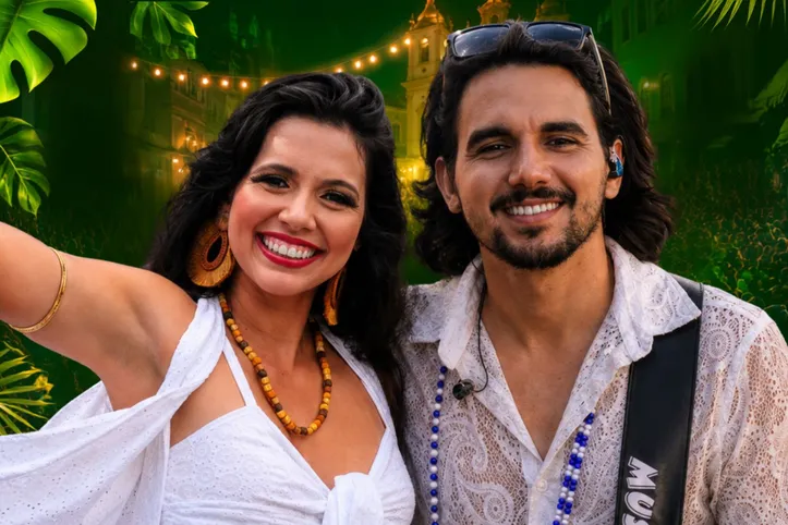 A banda 2 Baianos está entre as atrações do Verde Som no Pelô, nesta sexta, 11
