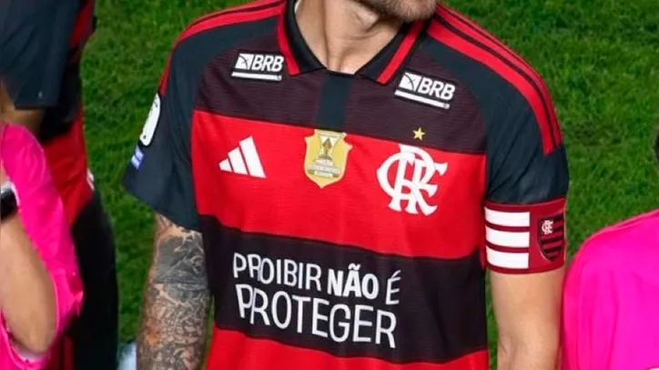 Protesto do Flamengo contra o fim das Bens