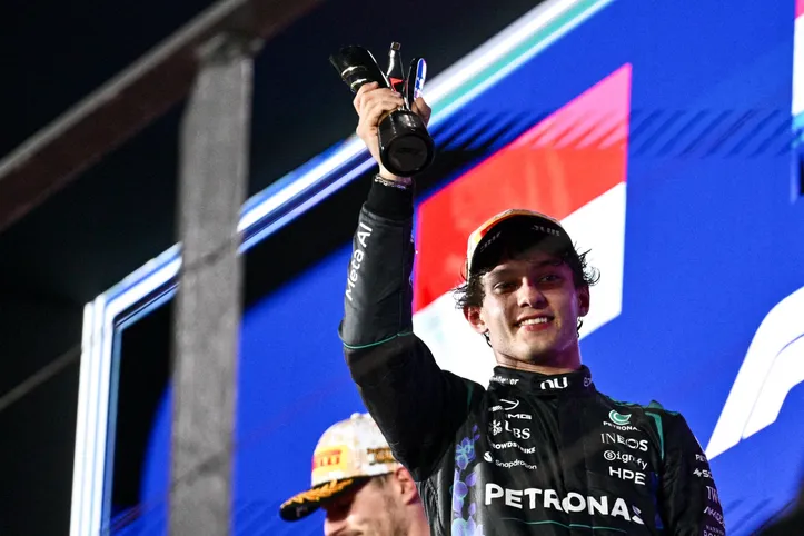 Kimi Antonelli, líder do campeonato de pilotos