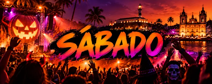 Festas à fantasia, música e muita animação marcam a programação de Halloween em Salvador neste sábado, 31.