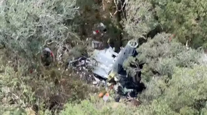 Aeronave caiu na região de Urubici, na Serra de Santa Catarina
