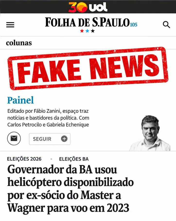 Imagem ilustrativa da imagem Helicóptero de Jerônimo foi fretado por R$ 207,5 mil de empresa