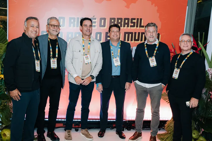 Eduardo Sampaio, Isaac Edington, João Marcello Barreto, Marcos Lessa, Guilherme Borges e Leonardo Maciel. Créditos Daniel Martins