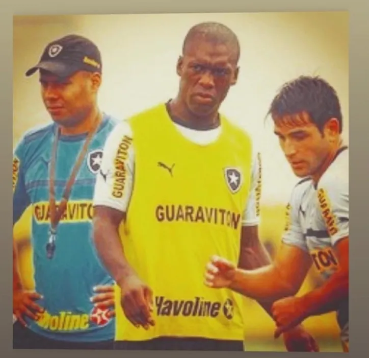 Jair e Seedorf no Botafogo