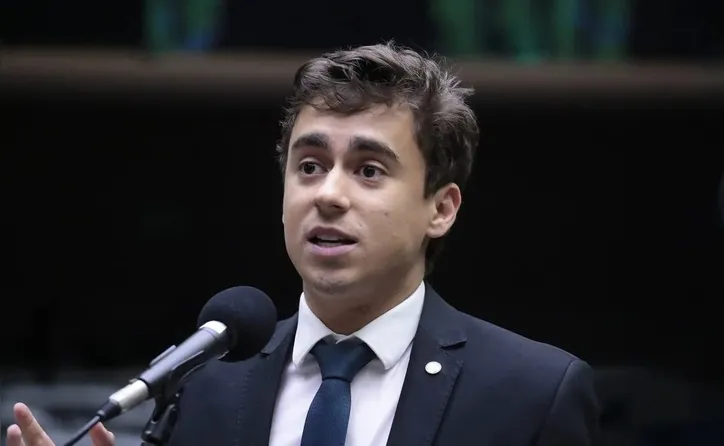 O deputado federal Nikolas Ferreira