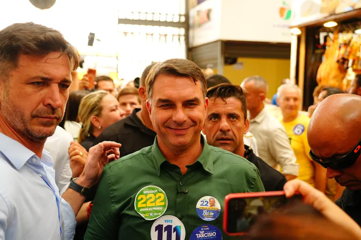 Flávio Bolsonaro (PL-RJ),  candidato à Presidência da República