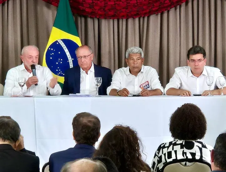 Jerônimo em reunião com Lula em Brasília
