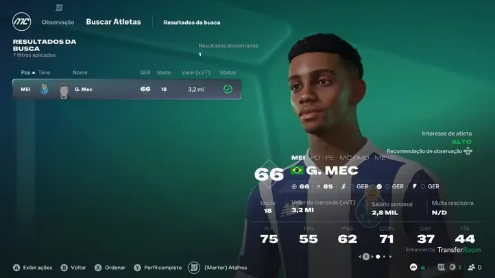 Gabriel Mec no EA FC 27