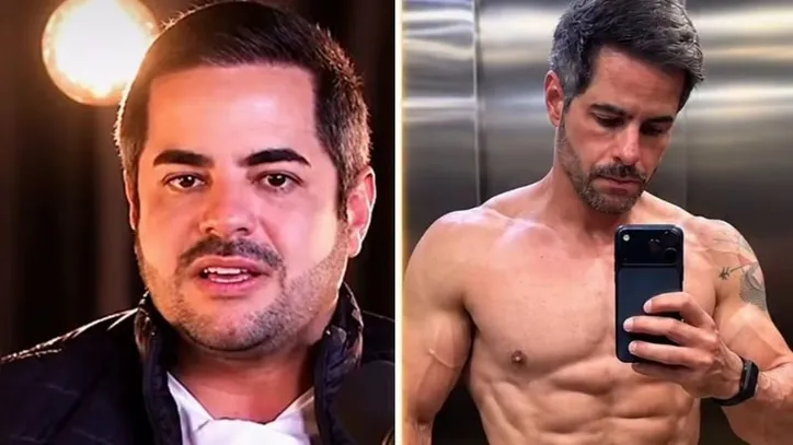 Kaká compartilhou fotos de antes e depois