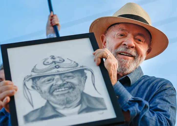 Presidente Lula durante ato em Juazeiro