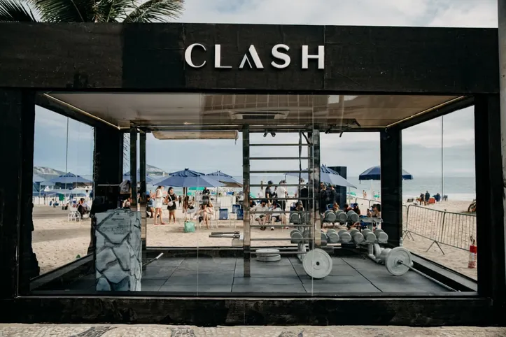 Academia de Medina na praia de Ipanema