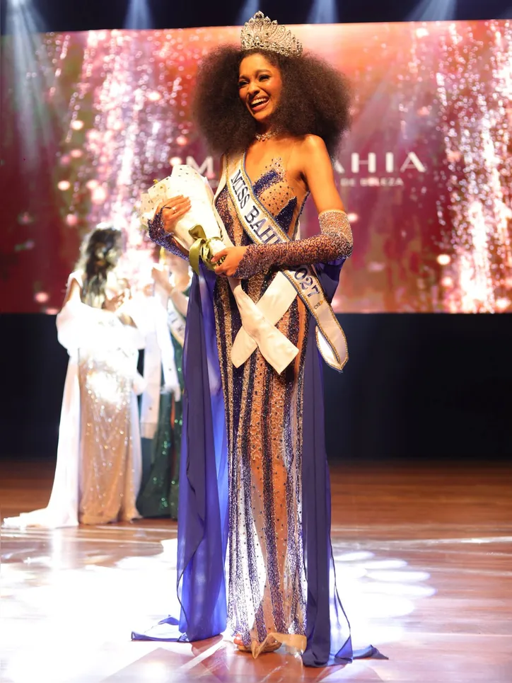 Do Sul da Bahia, a campeã destacou a sua trajetória até se tornar a Miss Bahia 2027