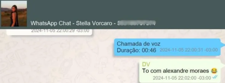 Primeiro encontro entre Moraes e Vorcaro teria ocorrido no dia 15 de novembro de 2024