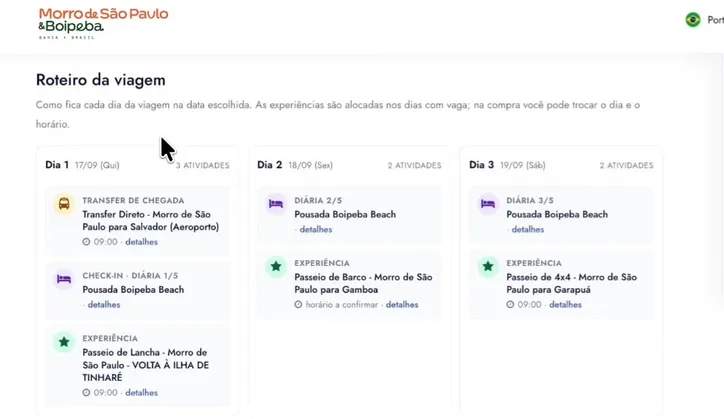 Imagem ilustrativa da imagem Morro de São Paulo e Boipeba lançam portal com IA para atrair mais turistas