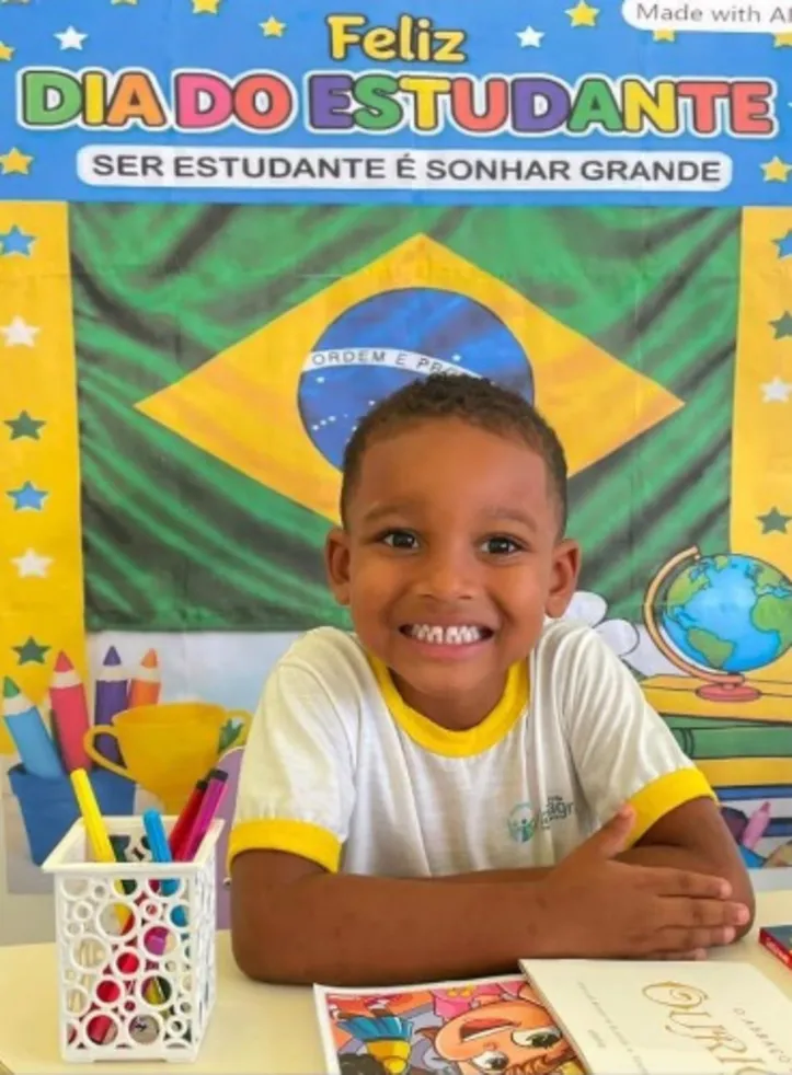 Callvin brincava com uma prima e a irmãzinha