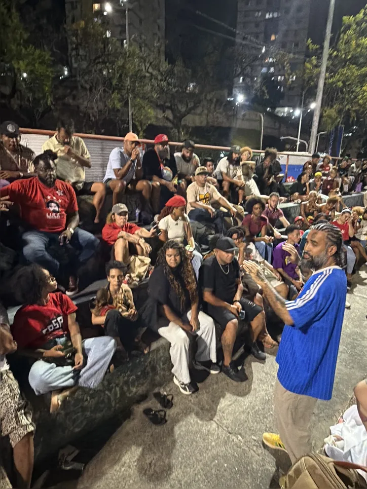 Imagem ilustrativa da imagem Movimento Hip-Hop reúne lideranças em ato pela democracia