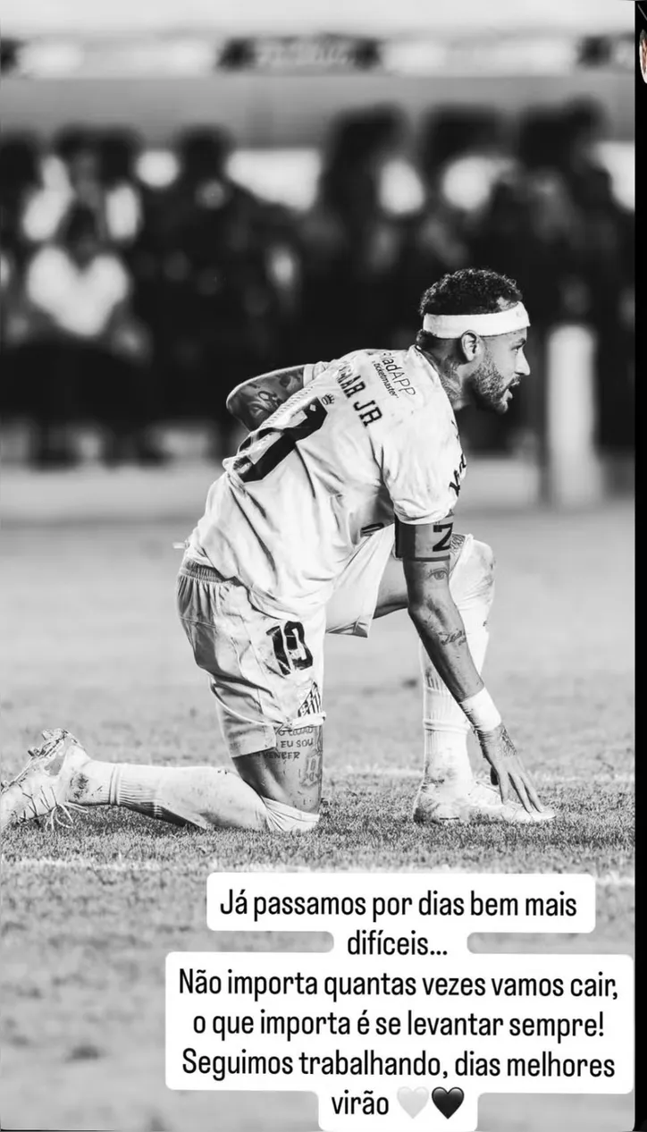 Postagem de Neymar