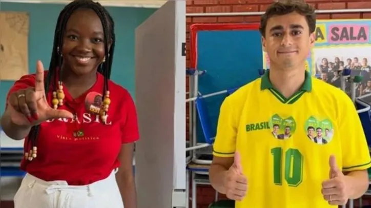 Ana Elisa e Nikolas Ferreira