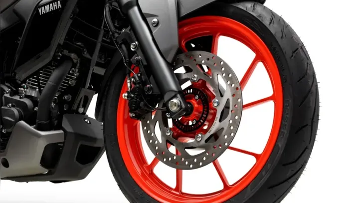 Rodas da nova Yamaha Fazer