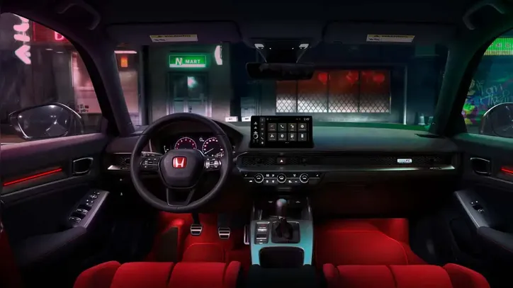 Interior do novo Honda Civic Type R 2027