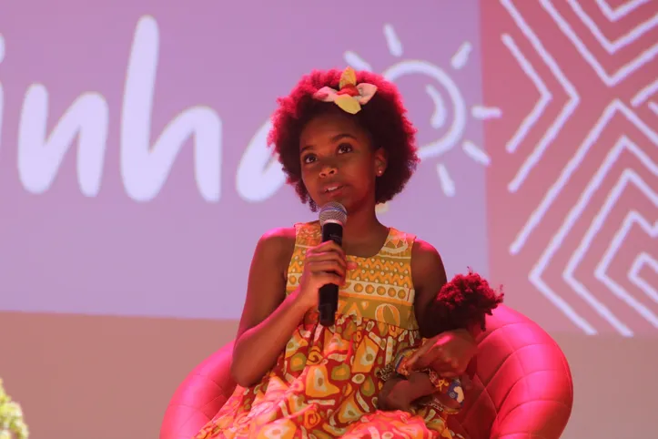 Atriz mirim baiana Flor de Maria