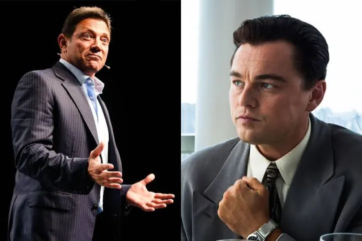 Jordan Belfort e Leonardo DiCaprio
