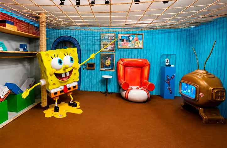 “Bob Esponja: A Experiência” segue em cartaz no Salvador Shopping até domingo, 18.