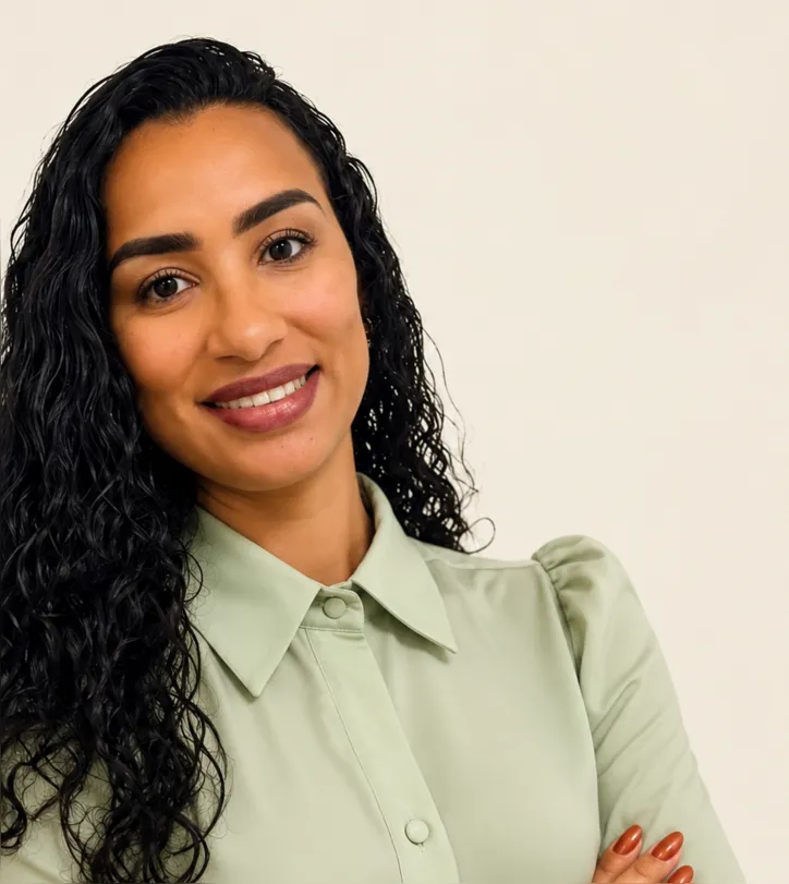 A nutricionista Shâmara Santana