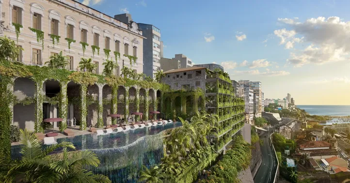 Imagem ilustrativa da imagem Obras do 1º hotel 6 estrelas do Nordeste entram em nova etapa em Salvador